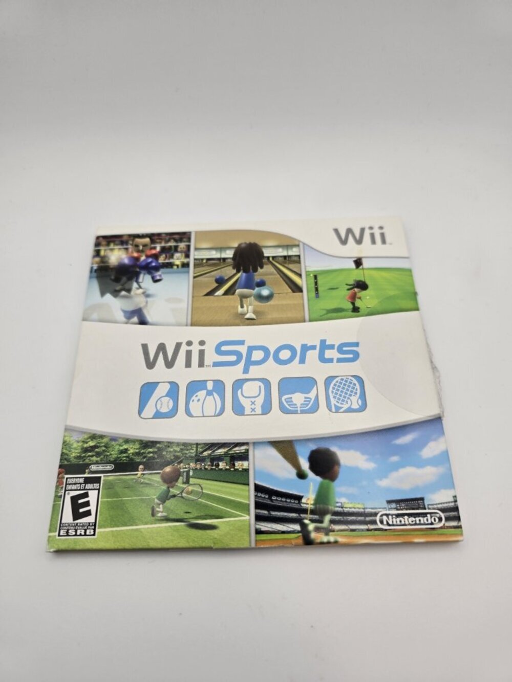 Wii Sports Nintendo Wii Cardboard Sleeve Edition Tested & Working